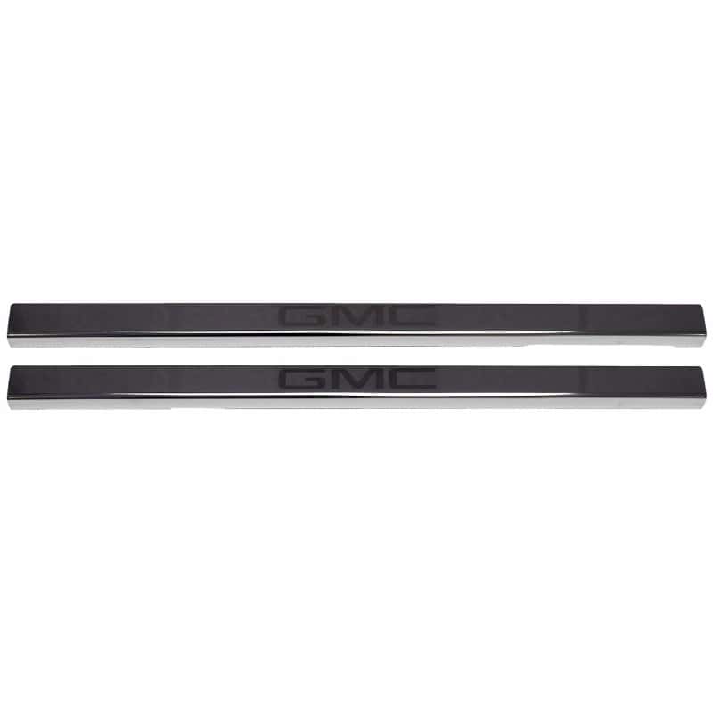 Putco — Putco 14-18 GMC Sierra LD - Regular Cab w/ GMC Etching (4pcs) Black Platinum Door Sills
DoorSillProtSet - view 5