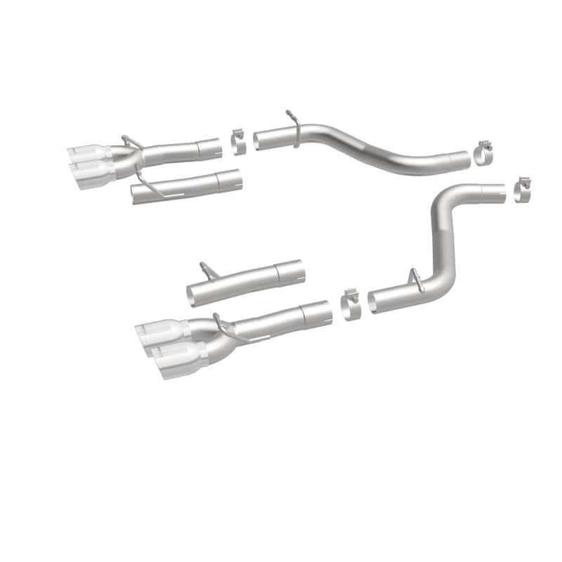 Magnaflow — MagnaFlow Axle-Back, SS, 2.5in, Quad Split Rear 3.5in Tip 2015 Dodge Challenger 3.6L V6
Axle-Back - view 7