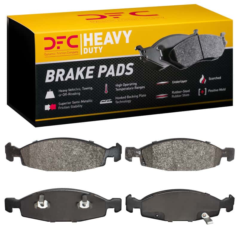 DFC — DFC 99-02 Jeep Grand Cherokee Front Heavy Duty Pads - Semi Metallic
DFC Brake Pad Set - view 1