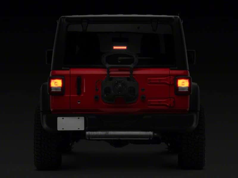 Raxiom — Raxiom18-23 Jeep Wrangler JL Axial Series Hyper Flash LED Third Brake Light- Smoked
Light - view 12