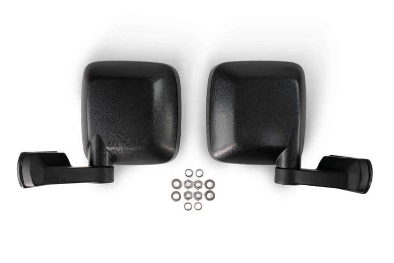 DV8 Offroad — DV8 18-22 Jeep 4 Door JL/JT Aluminum Half Doors with Perforated Mesh Front
Doors - view 1