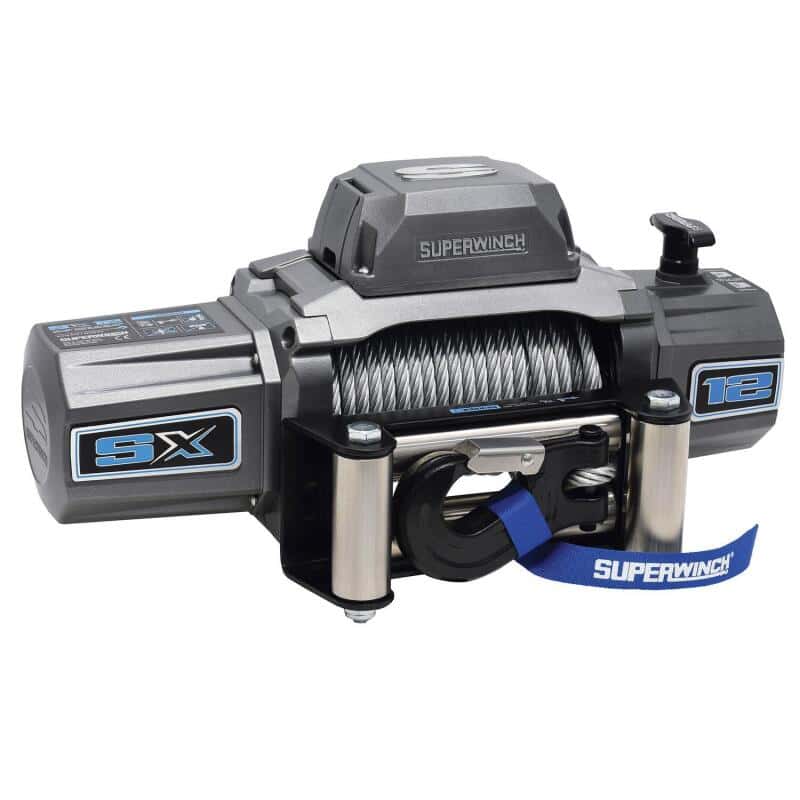 Superwinch — Superwinch 12000 LBS 12V DC 3/8in x 85ft Wire Rope SX 12000 Winch - Graphite
Winch - view 17