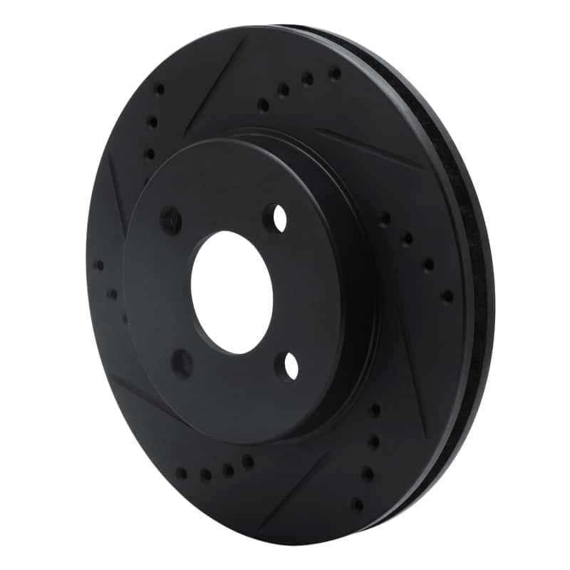 R1 Concepts — R1 03-10 Chevrolet Cobalt Front Left Drilled & Slotted Black Brake Rotor
R1 Brake Rotor Drill - view 2