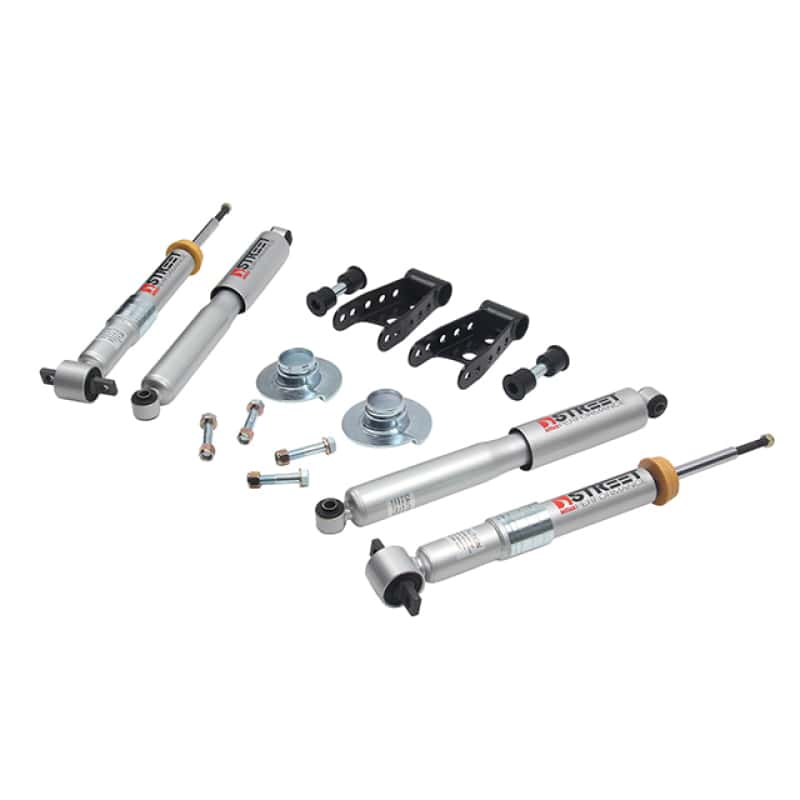 Belltech — Belltech 15-17 Ford F-150 +1in to -3in Front 2in Rear Lowering Kit
LOWERING KIT - view 2