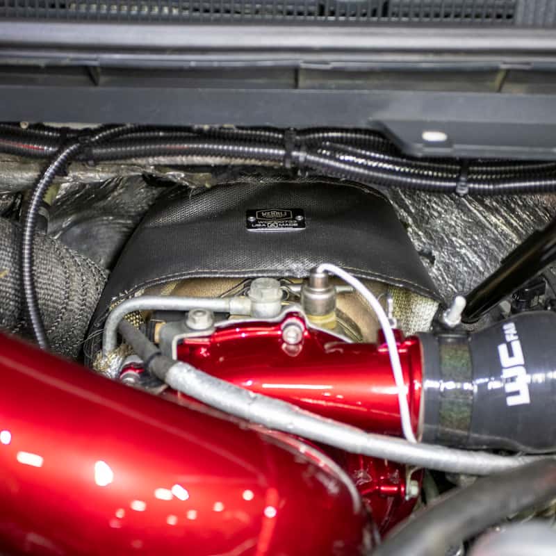 Wehrli — Wehrli 04.5-16 Chevrolet 6.6L LLY/LBZ/LMM/LML Duramax VGT Exhaust Housing Heat Blanket
Ht Blanket Turbo VVT - view 3