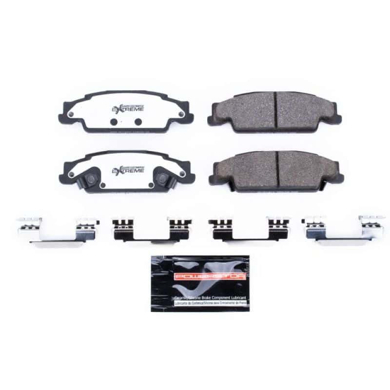 PowerStop — Power Stop 03-07 Cadillac CTS Rear Z26 Extreme Street Brake Pads w/Hardware
Z26 Brake Pads - view 1