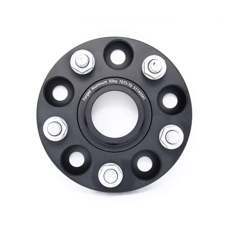 Torque Solution — Torque Solution Forged Aluminum Wheel Spacer Subaru 56mm Hub 5x100 - 25mm - view 3