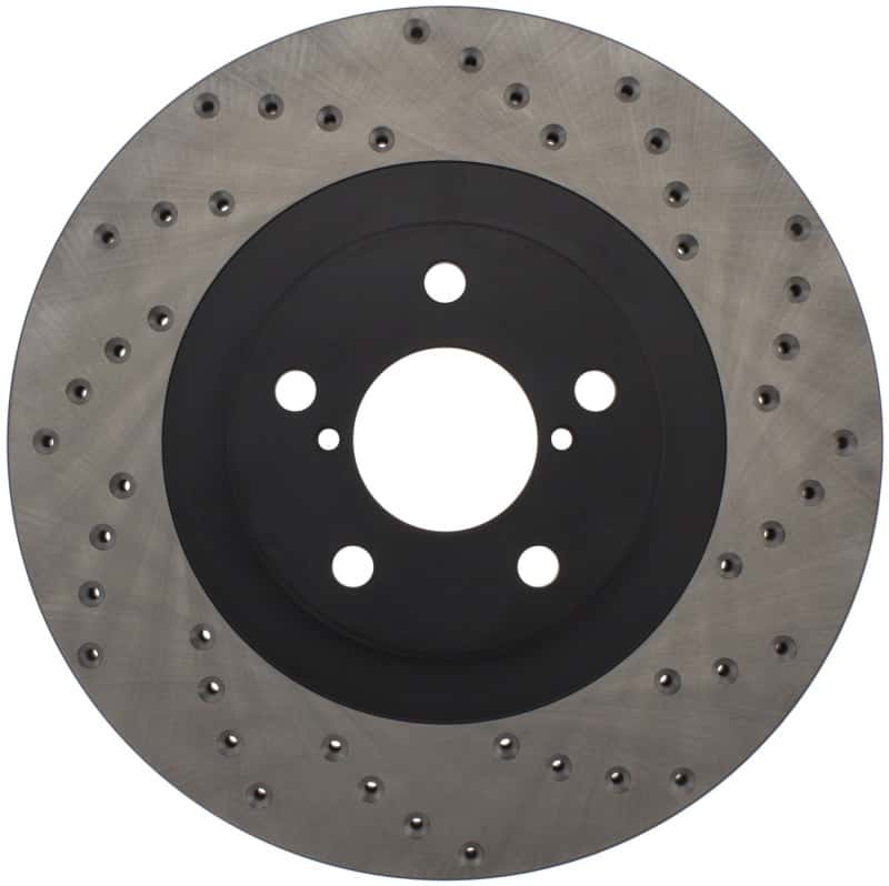 Stoptech — StopTech 02-10 WRX Drilled Right Front Rotor
Cross Drilled Rotor
Disc Brake Rotor - view 2