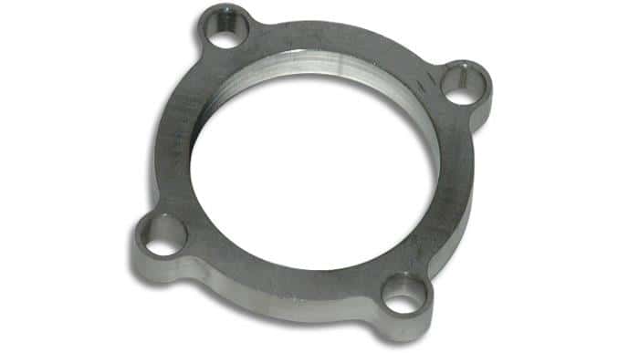Vibrant — Vibrant GT series / T3 Discharge Flange (4 Bolt) with 2.5in Inlet ID Mild Steel 1/2in Thick
MSGT/T3DisFlng2.5"In
MS2.5"GT/T3DisFlange
Turbocharger Flange - view 4
