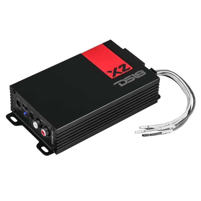 DS18 — DS18 2-Channel Ultra Compact Class D Amplifier 380/4ohm Bridge 2x 230/2ohm 2x 140/4ohm Watts RMS - view 3