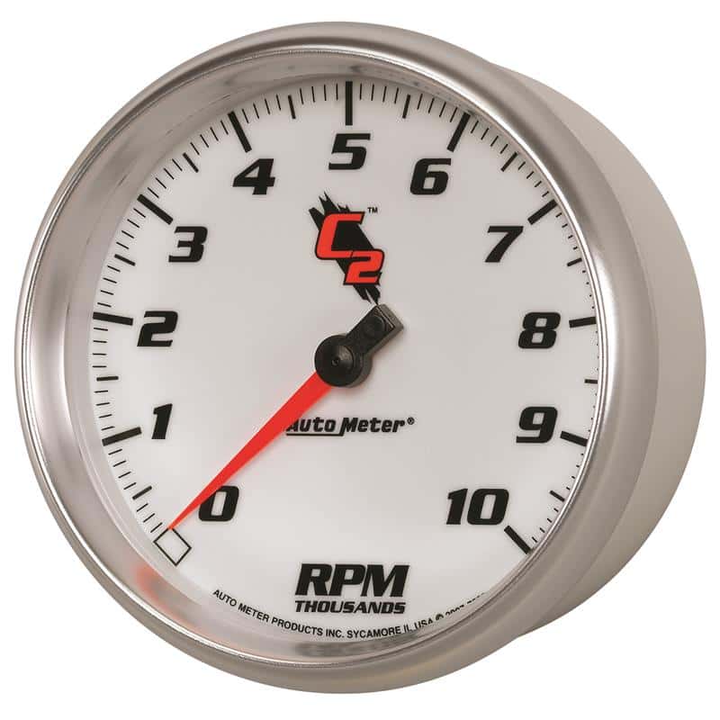 AutoMeter — Autometer C2 5 inch 10000 RPM In-Dash Tachometer
GA TACH 5" 10K C2 - view 2