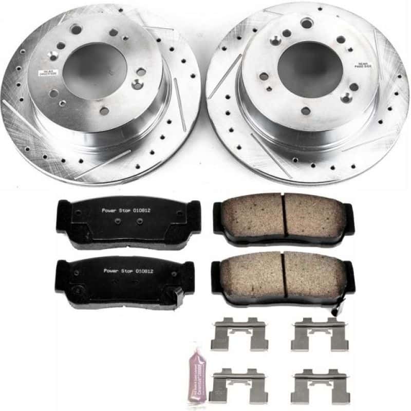 PowerStop — Power Stop 07-09 Kia Sorento Rear Z23 Evolution Sport Brake Kit - view 1