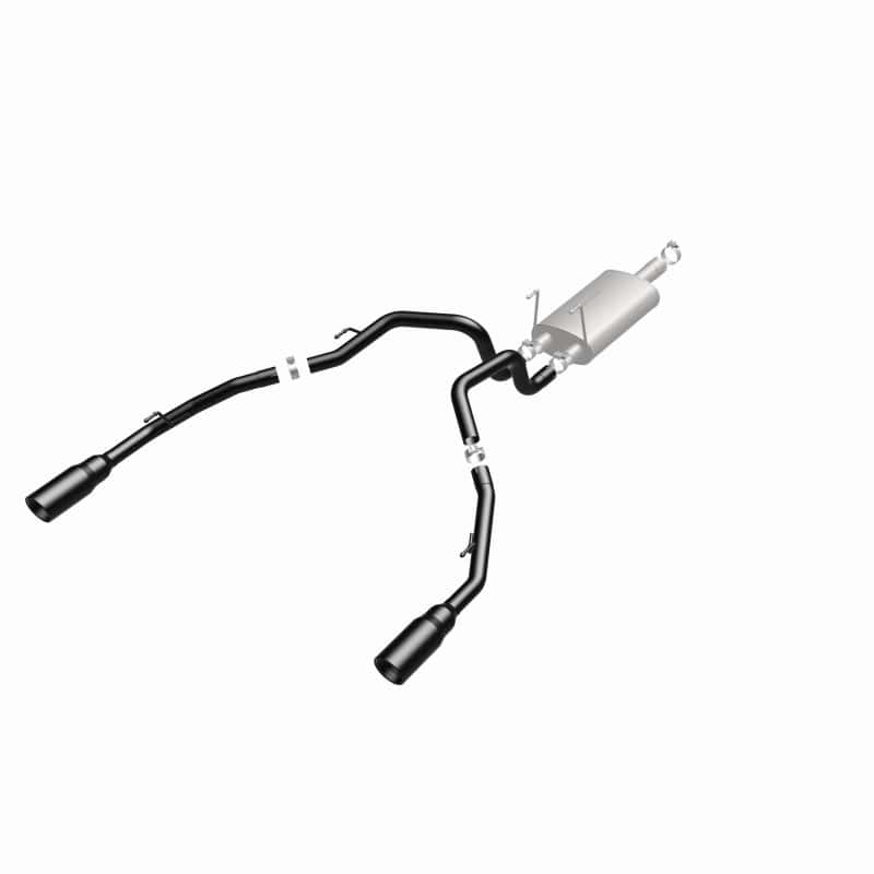 Magnaflow — Magnaflow 09-15 Dodge Ram 1500 V8 Dual Spilt Rear Exit Black Stainless C/B Perf Exhaust
Cat-Back - view 23