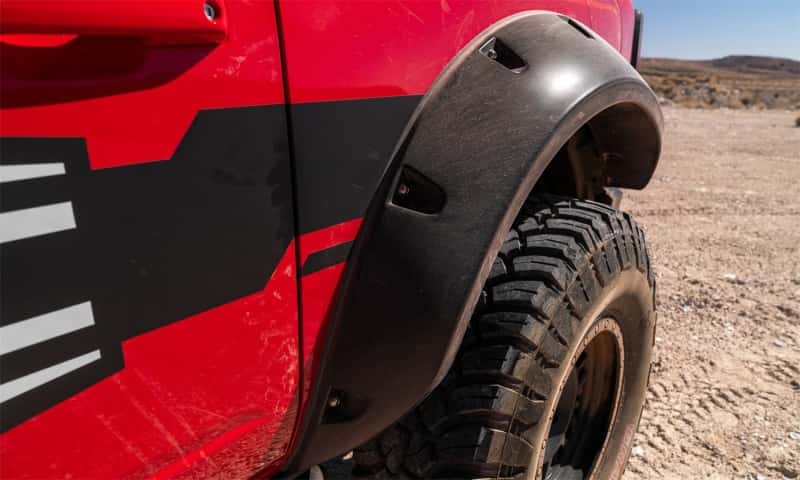 Bushwacker — Bushwacker 2021+ Ford Bronco 4-Door Pocket Style Flares 4pc - Black
FF Pocket Style 4Pc - view 3