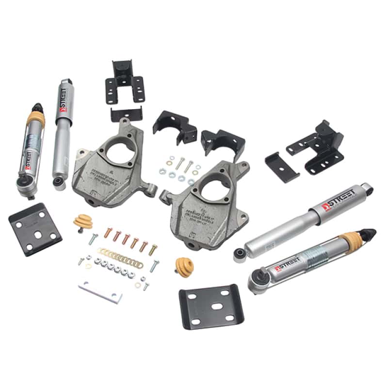 Belltech — Belltech LOWERING KIT 16.5-17 Chevy Silverado All Cab 2WD 3-4F / 5-6R
LOWERING KIT - view 2