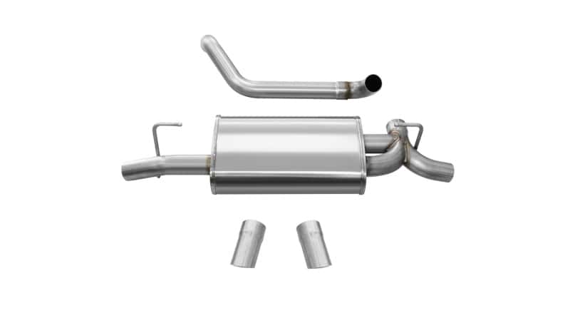 CORSA Performance — Corsa 2018-2025 Jeep Wrangler JL 2.5in Dual Rear Turn Down Exit Sport Axle-Back Exhaust
cor21013
Exhaust - view 3