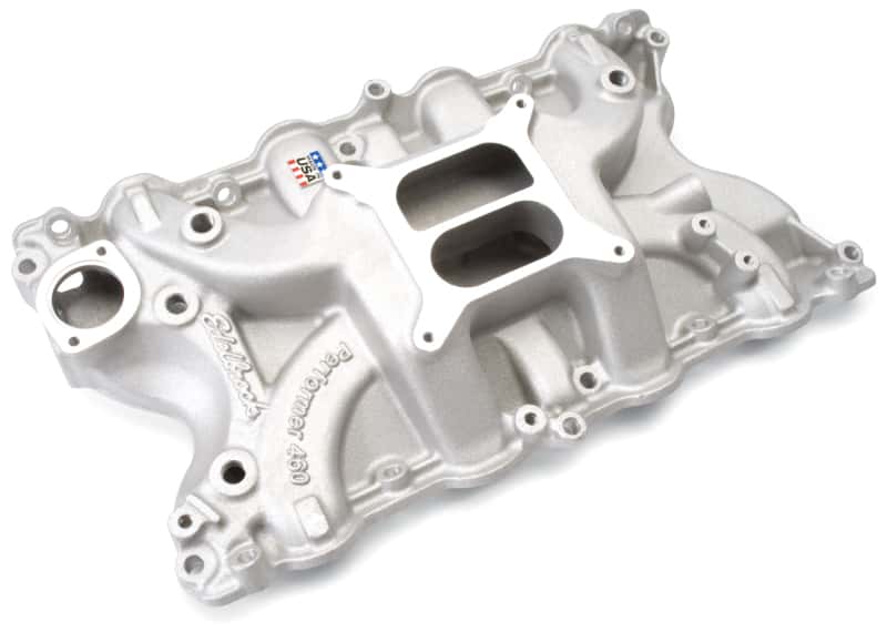Edelbrock — Edelbrock Performer 460 w/ O EGR Manifold
MANIFOLD - view 4