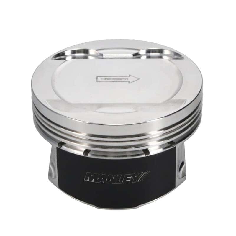 Manley Performance — Manley Ford 3.7L Cyclone 3.780in Bore +2.0cc Coated Dome Platinum Series Pistons
Piston Set - view 5