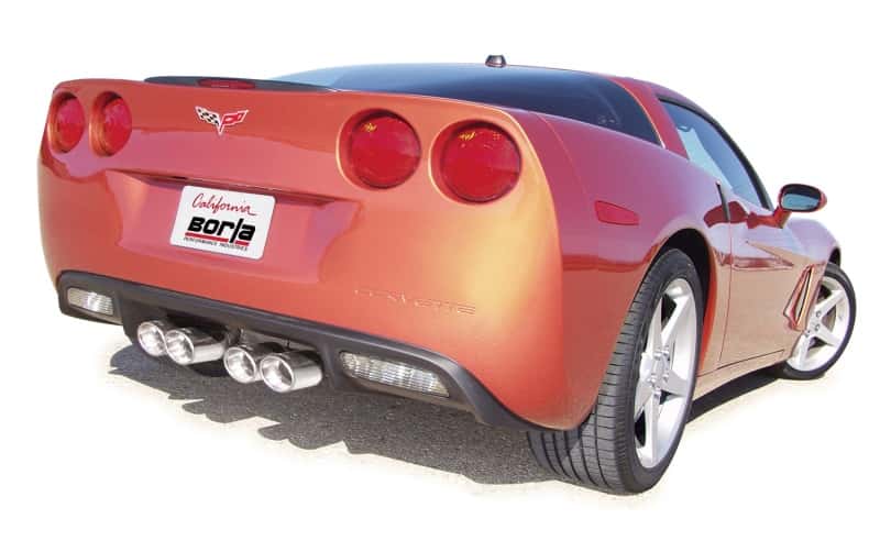 Borla — Borla 05-08 Corvette Coupe/Conv 6.0L/6.2L 8cyl AT/MT 6spd S-Type II SS Exhaust (rear section only)
Axle-Back System
ExhstSysKt - view 8