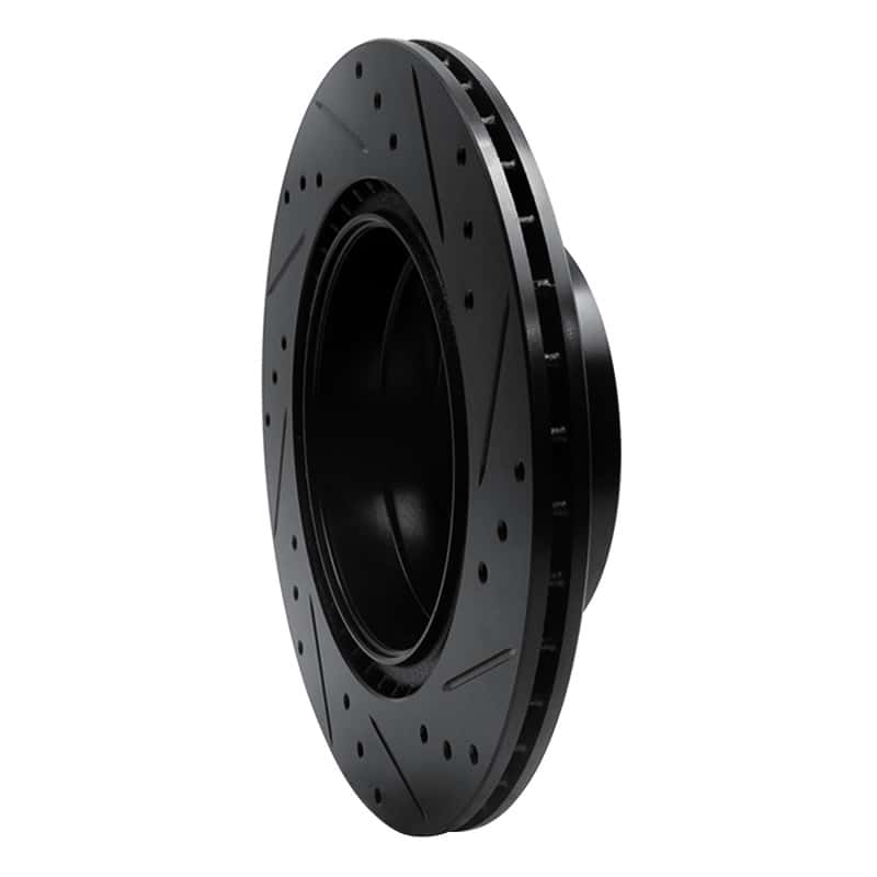 R1 Concepts — R1 06-21 BMW 228I xDrive Rear Left Drilled & Slotted Black Brake Rotor
R1 Brake Rotor Drill - view 4