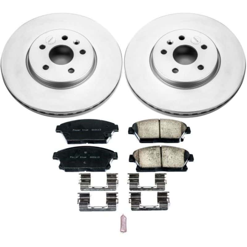 PowerStop — Power Stop 13-18 Buick Encore Front Z17 Evolution Geomet Coated Brake Kit - view 1
