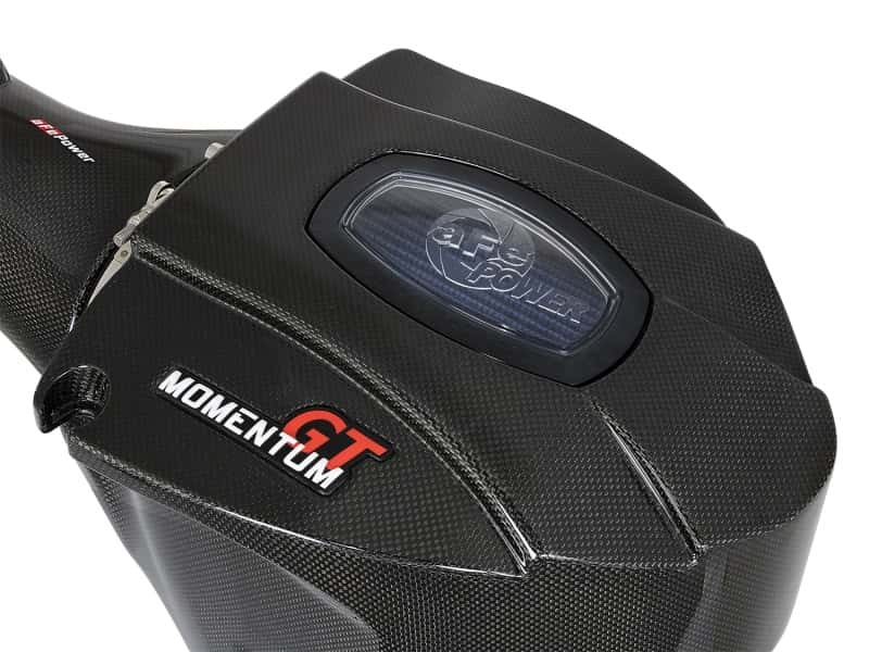 aFe — aFe Momentum GT Black Series Carbon Fiber CAIS 2017 Dodge Challenger/Charger SRT Hellcat V8-6.2L(sc)
Black Series Intake - view 4
