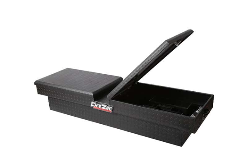 Dee Zee — Dee Zee Universal Tool Box - Red Crossover - Double Black BT
ToolBxTrkBedRTR - view 2