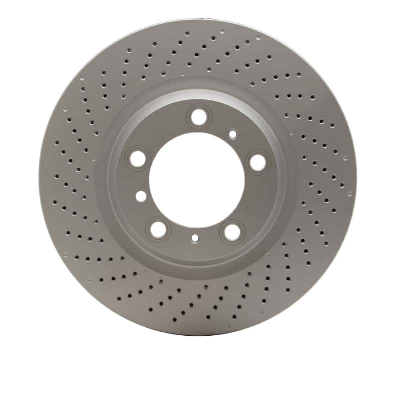 DFC — DFC 07-13 Porsche 911 Left Rear Drilled GeoSPEC Coated Rotor
DFC Brake Rotor - view 1