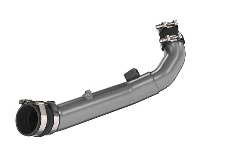 K&N Engineering — K&N 20-22 Hyundai Veloster N 2.0L L4 Aluminum Charge Pipe Kit - Gunmetal Gray - view 2