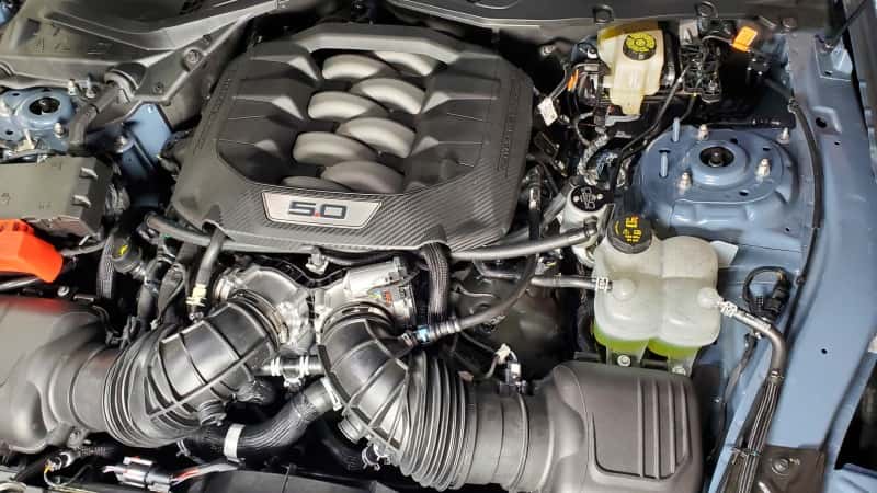 J&L — J&L 2024-2025 Ford Mustang 5.0L Oil Separator 3.0 PCV Side - Clear Anodized
Oil Separator - view 2