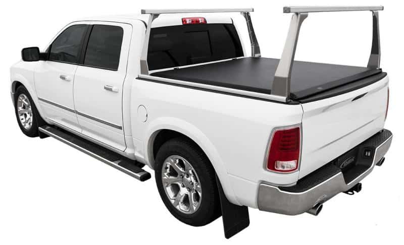 Access — Access ADARAC Almnm Uprights 12in Vert Kit (2 Uprights w/ 1 66in Cross Bar) Matte Black Truck Rack - view 4