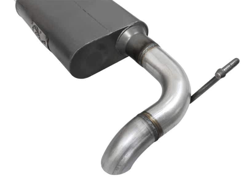aFe — aFe Scorpion Exhaust System Cat Back 2.5in Aluminized Hi-Tuck 07-18 Jeep Wrangler JK V6 3.6/3.8L
Cat-Back Exhaust - view 4