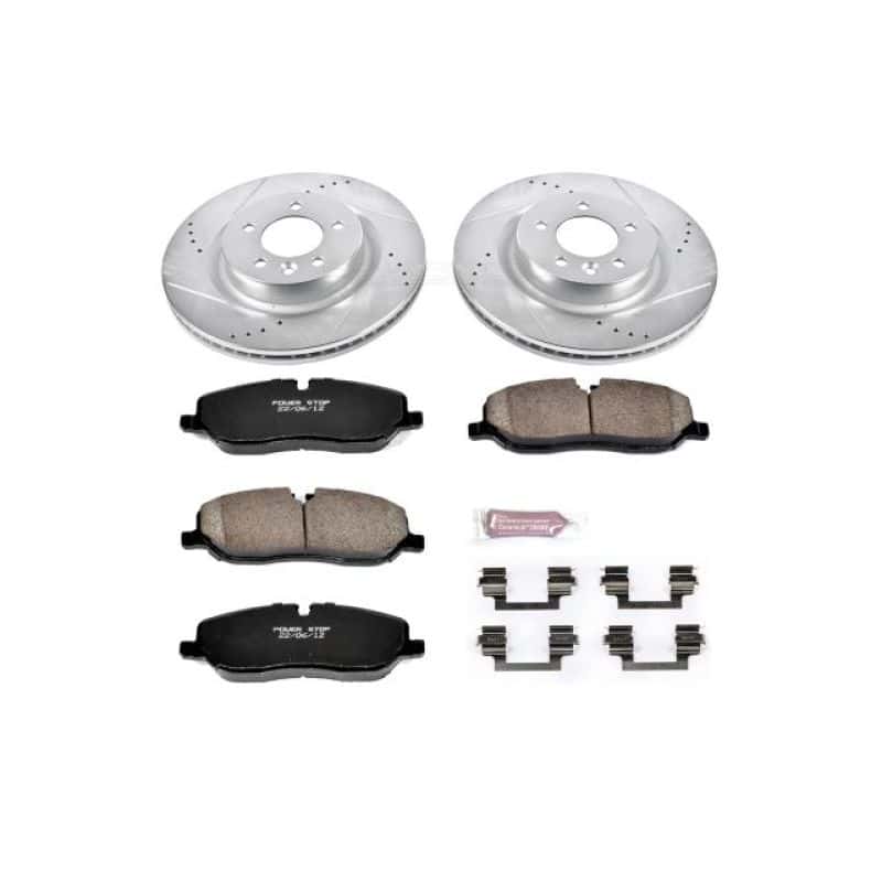PowerStop — Power Stop 06-09 Land Rover Range Rover Sport Front Z23 Evolution Sport Brake Kit - view 1