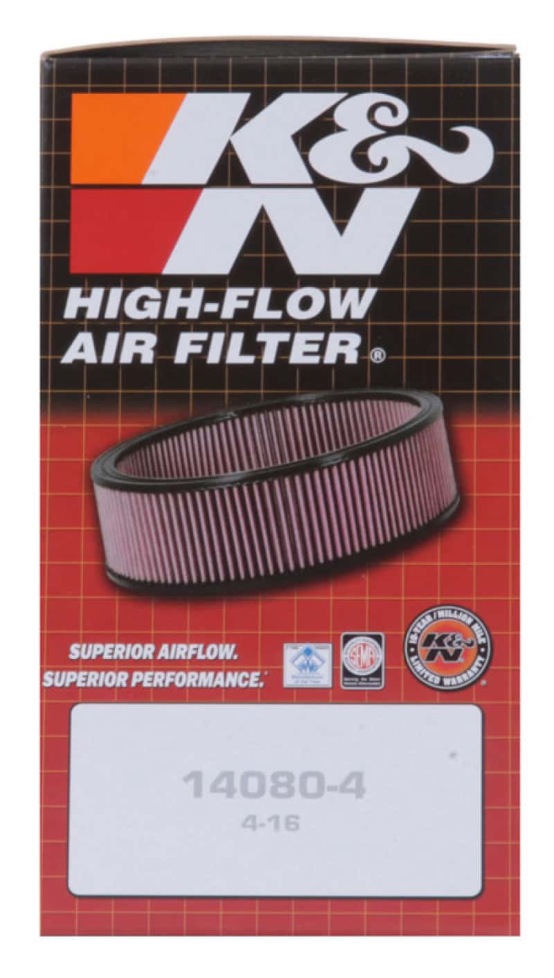 K&N Engineering — K&N Universal Round Clamp-On Air Filter 2in. Flange / 5-3/8in. OD / 2in. Height
Universal Clamp-On A
Clamp-on Air Filter - view 14