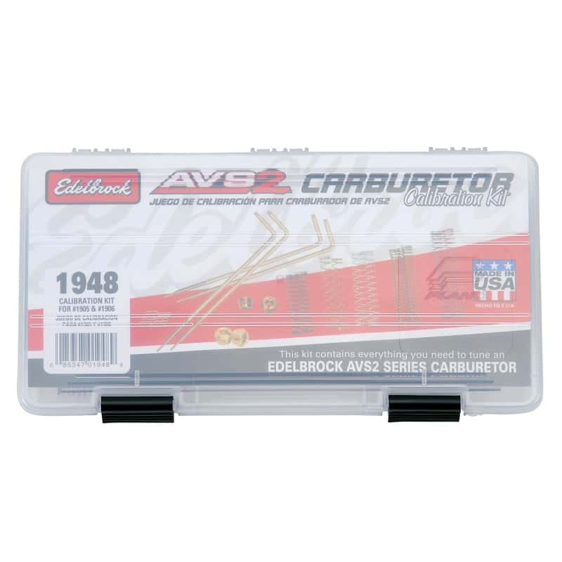 Edelbrock — Edelbrock Calibration Kit for 1905 / 1906
CARB COMPONENTS - view 1