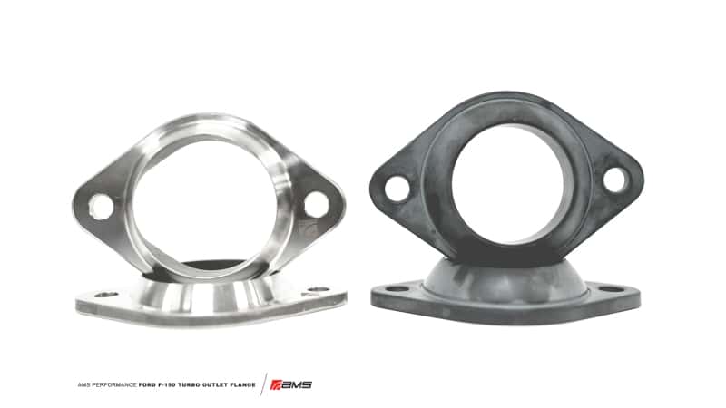 AMS — AMS Performance 2015+ Ford F-150/F-150 Raptor 3.5L Ecoboost Turbine Housing Adapter Kit
F150 Turbine Housing - view 1