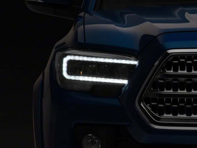 Raxiom — Raxiom 16-23 Toyota Tacoma w/ Factory Halogen DRL LED Headlights- Blk Housing (Clear Lens)
Headlights - view 8