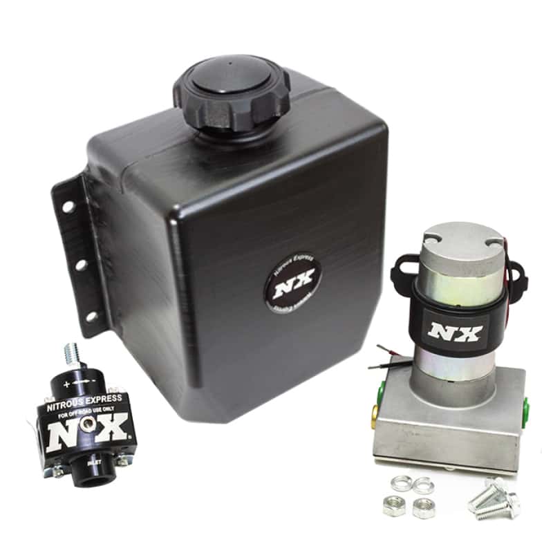 Nitrous Express — Nitrous Express Stand Alone Fuel Enrichment System w/External Fuel Pump/Fuel Regulator/3qt Tank
Fuel System - view 1