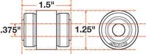 SPC Performance — SPC Performance xAxis Sealed Flex Joint for Mustang Cobra
CROSSAXIS JOINT
XAXIS JOINT - view 7