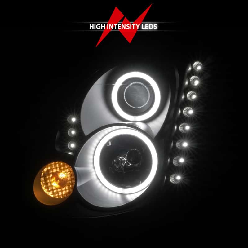ANZO — ANZO 2003-2007 Infiniti G35 Projector Headlights w/ Halo Black (CCFL) (HID Compatible)
Head Light Set
HdLtSet - view 13