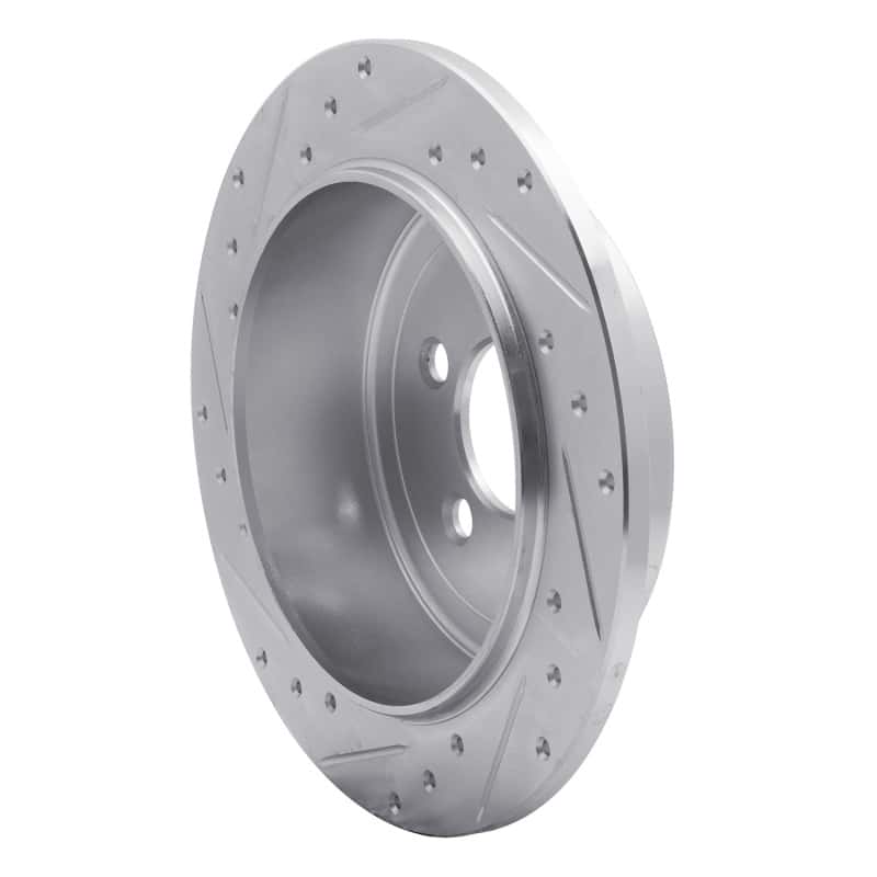 R1 Concepts — R1 07-12 Dodge Nitro Rear Right Drilled & Slotted Silver Brake Rotor
R1 Brake Rotor Drill - view 4