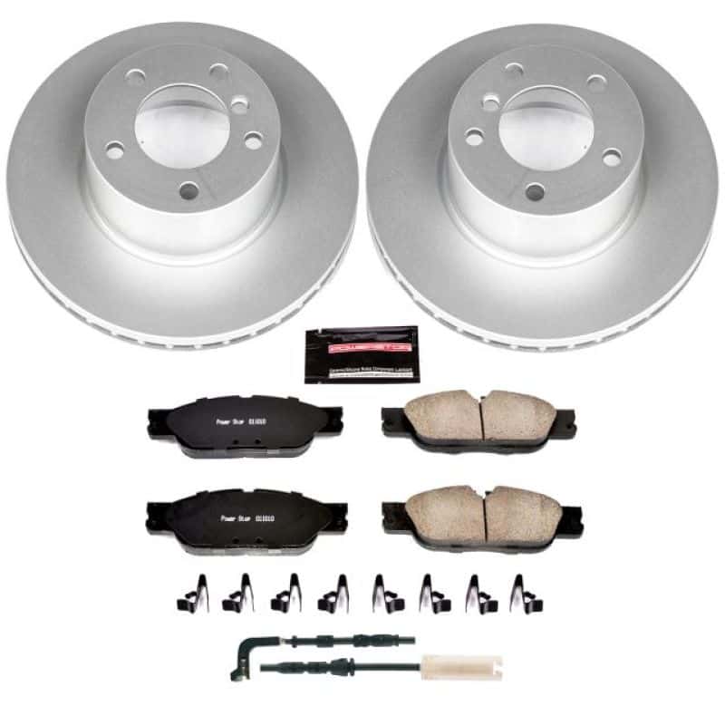 PowerStop — Power Stop 08-10 BMW 128i Front Z23 Evolution Sport Coated Brake Kit - view 1