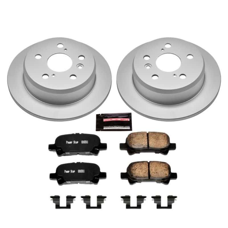 PowerStop — Power Stop 05-07 Toyota Avalon Rear Z17 Evolution Geomet Coated Brake Kit - view 1
