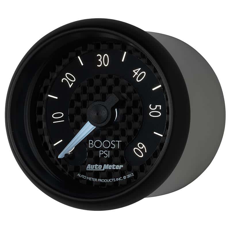 AutoMeter — Autometer GT Series 52mm Mechanical 0-60 psi Boost Gauge
2-1/16" BOOST, 0-60 - view 3