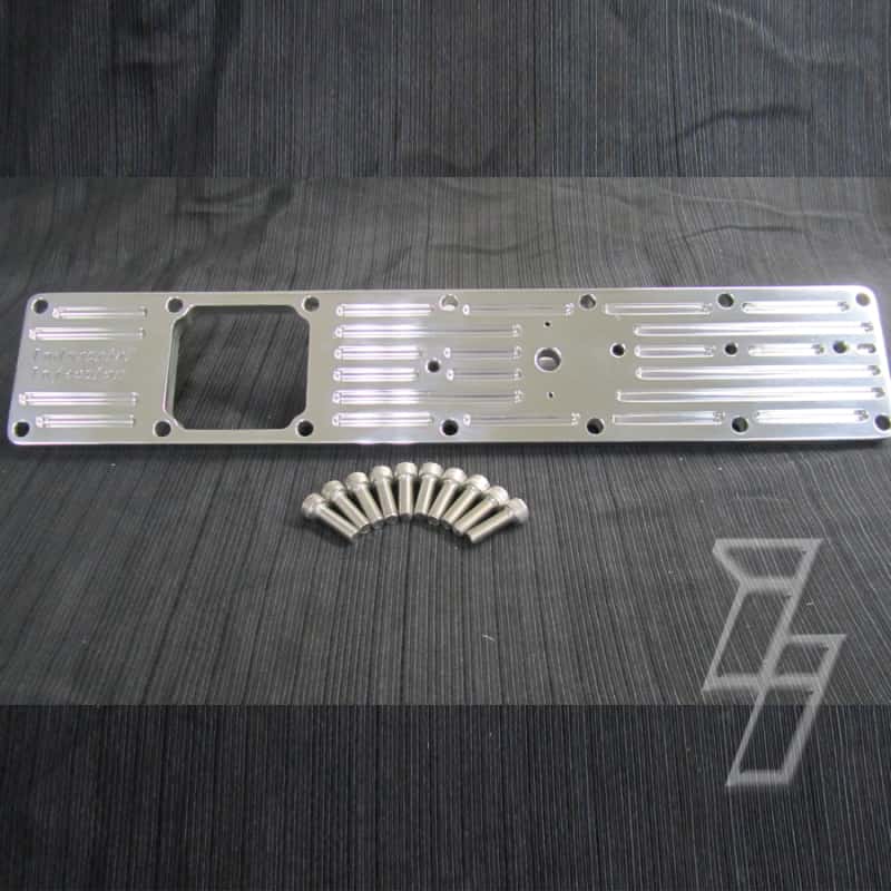 Industrial Injection — Industrial Injection 03-07 Dodge Cummins 5.9L PDM Billet Intake Plate Polished PDM By - view 1