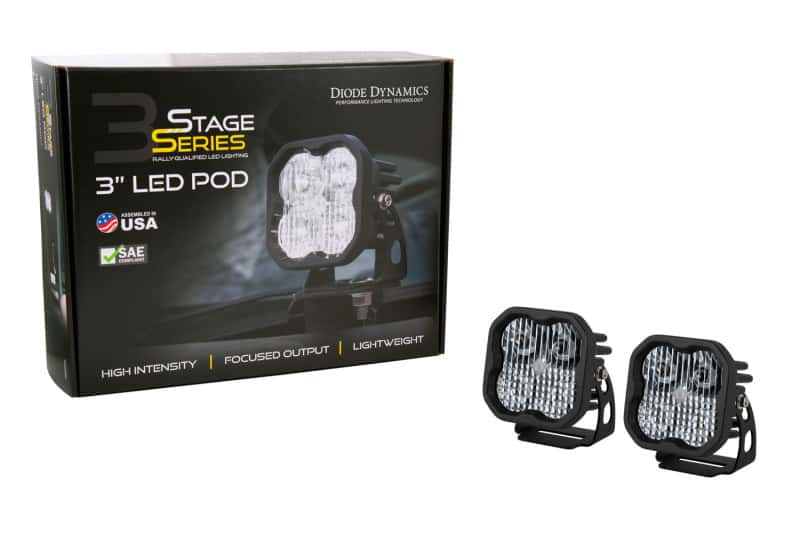 Diode Dynamics — Diode Dynamics 21-22 Ford Bronco SS3 LED Ditch Light Kit - Sport Yellow Combo - view 6