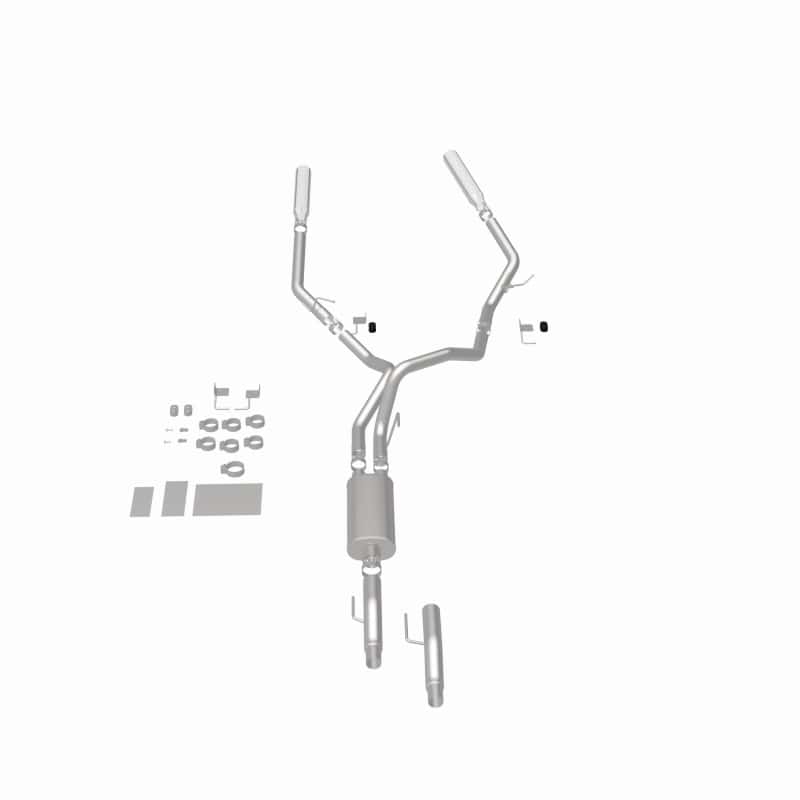 Magnaflow — MagnaFlow 11 Ford F-150 3.7L/5.0L/6.2L SS Catback Exhaust Dual Split Rear Exit w/ 3.5in SS Tips
Cat-Back - view 11