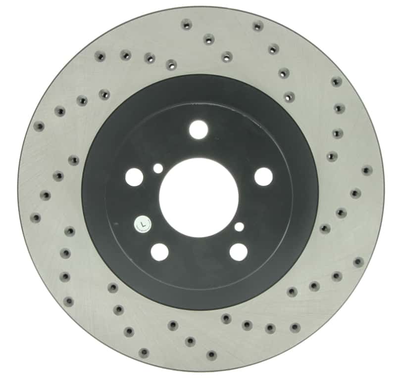 Stoptech — StopTech 02-10 WRX Drilled Left Front Rotor
Cross Drilled Rotor
Disc Brake Rotor - view 11