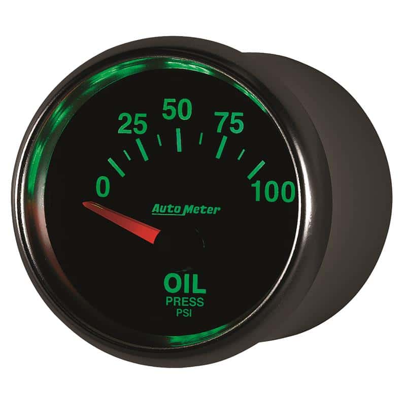 AutoMeter — Autometer GS 0-100 PSI Short Sweep Electronic Oil Pressure Gauge
2-1/16" OIL PRESS, 0 - view 3