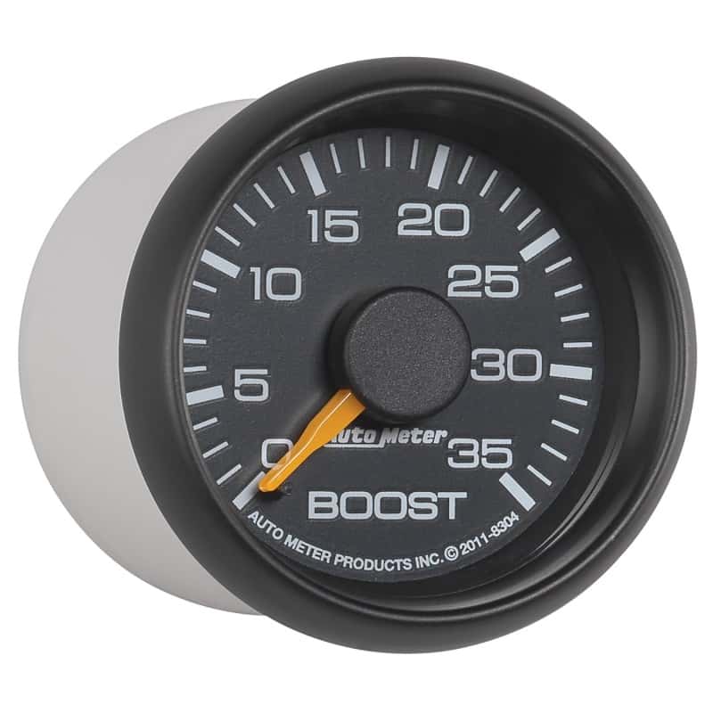 AutoMeter — Autometer Factory Match GM 2-1/16in 35 PSI Mechanical Boost Gauge
2-1/16" BOOST, 0-35 - view 11